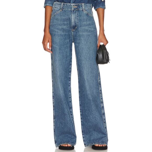 Citizens of Humanity Paloma Utility Trouser Jeans in Poolside - Picture 1 of 10